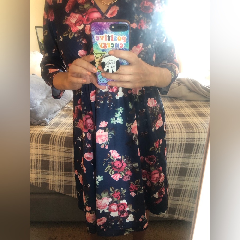 Flowered dress